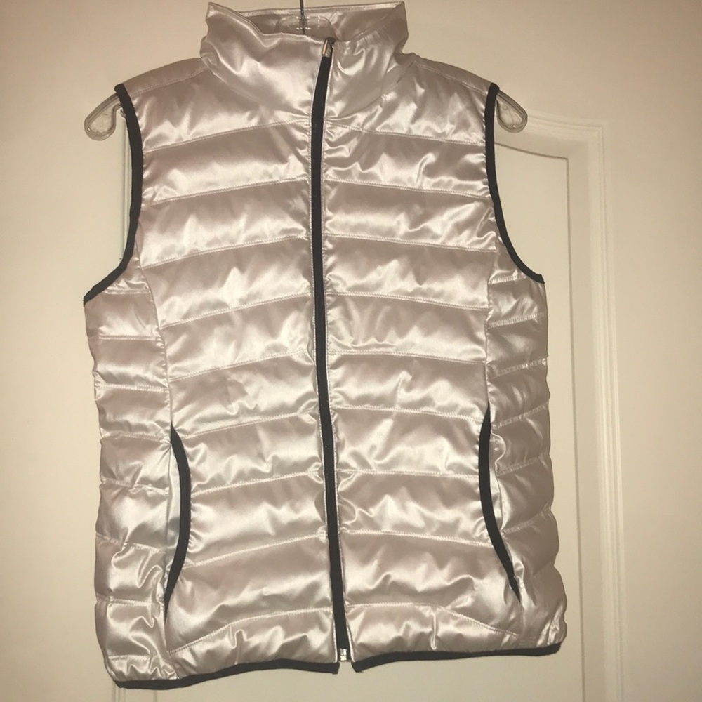 Calvin Klein white winter vest